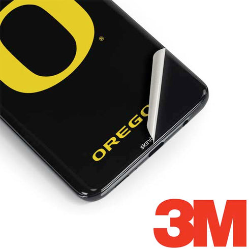 University of Oregon Ducks Black Gradient Galaxy S9 Plus Skin