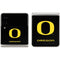 University of Oregon Ducks Black Gradient Galaxy Z Flip3 5G Skin