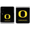 University of Oregon Ducks Black Gradient Galaxy Z Flip4 5G Skin