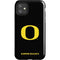University of Oregon Ducks Black Gradient iPhone 11 Impact Case