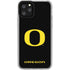 University of Oregon Ducks Black Gradient iPhone 11 Pro Clear Case