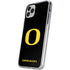 University of Oregon Ducks Black Gradient iPhone 11 Pro Clear Case