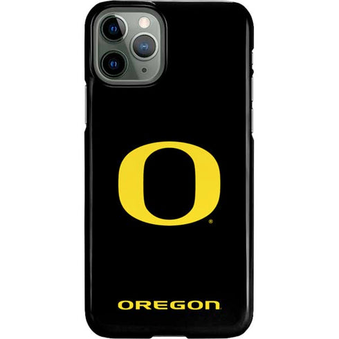 University of Oregon Ducks Black Gradient iPhone 11 Pro Lite Case