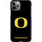 University of Oregon Ducks Black Gradient iPhone 11 Pro Lite Case