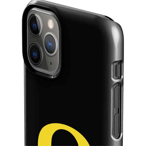 University of Oregon Ducks Black Gradient iPhone 11 Pro Lite Case