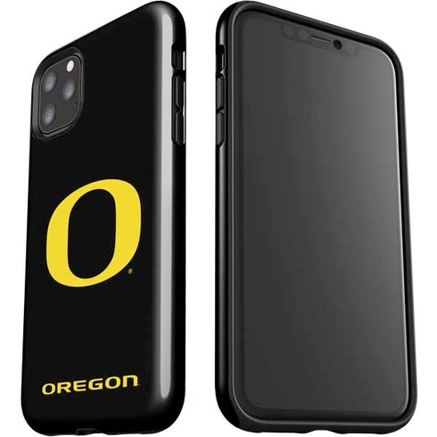 University of Oregon Ducks Black Gradient iPhone 11 Pro Max Impact Case