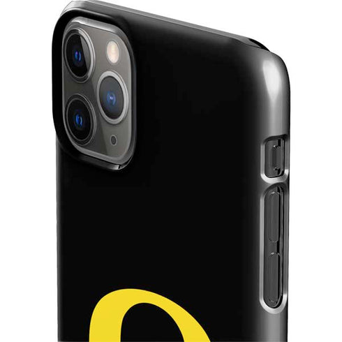 University of Oregon Ducks Black Gradient iPhone 11 Pro Max Lite Case