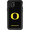 University of Oregon Ducks Black Gradient iPhone 11 Pro Max Waterproof Case