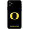 University of Oregon Ducks Black Gradient iPhone 11 Skin