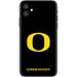 University of Oregon Ducks Black Gradient iPhone 11 Skin