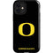 University of Oregon Ducks Black Gradient iPhone 12 Mini Impact Case