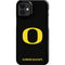 University of Oregon Ducks Black Gradient iPhone 12 Mini Lite Case