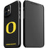 University of Oregon Ducks Black Gradient iPhone 12 Mini Lite Case