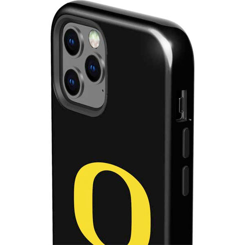 University of Oregon Ducks Black Gradient iPhone 12 Pro Impact Case