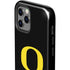 University of Oregon Ducks Black Gradient iPhone 12 Pro Impact Case