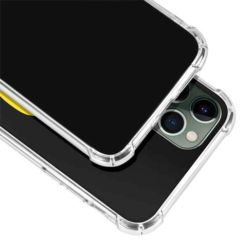 University of Oregon Ducks Black Gradient iPhone 12 Pro Max Clear Case