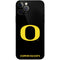 University of Oregon Ducks Black Gradient iPhone 12 Pro Skin