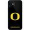 University of Oregon Ducks Black Gradient iPhone 12 Skin
