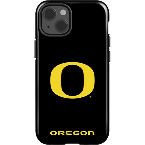 University of Oregon Ducks Black Gradient iPhone 13 Impact Case