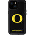 University of Oregon Ducks Black Gradient iPhone 13 Mini Waterproof Case