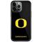 University of Oregon Ducks Black Gradient iPhone 13 Pro Cargo Case