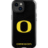 University of Oregon Ducks Black Gradient iPhone 15 Plus Impact Case