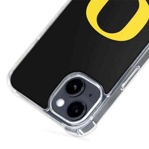 University of Oregon Ducks Black Gradient iPhone 14 Plus MagSafe Case