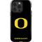 University of Oregon Ducks Black Gradient iPhone 14 Pro Impact Case