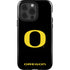 University of Oregon Ducks Black Gradient iPhone 14 Pro Impact Case