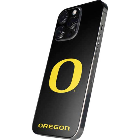 University of Oregon Ducks Black Gradient iPhone 14 Pro Max Skin