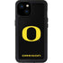 University of Oregon Ducks Black Gradient iPhone 15 Plus Waterproof Case