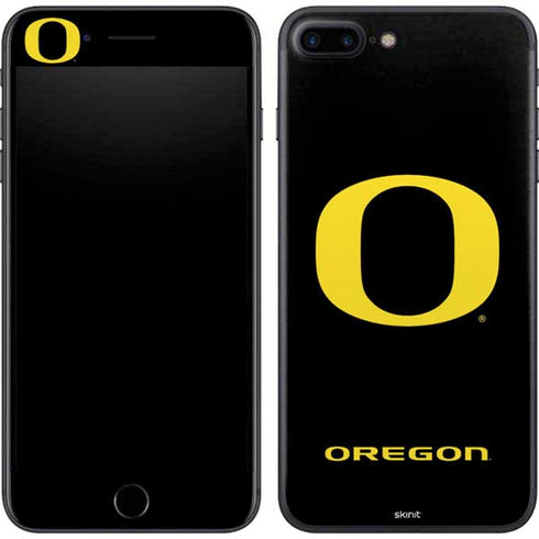 University of Oregon Ducks Black Gradient iPhone 7 Plus Skin