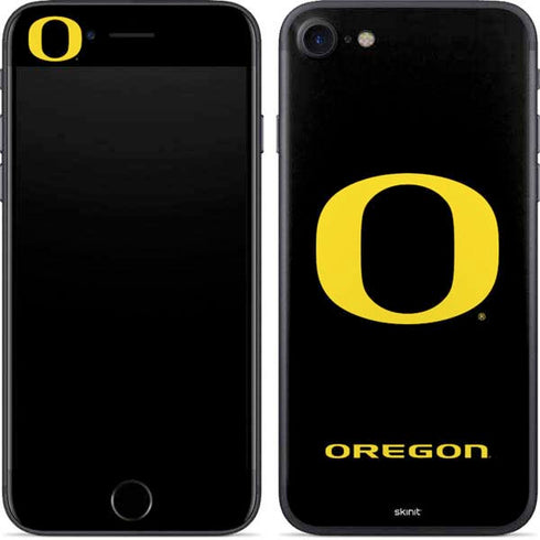 University of Oregon Ducks Black Gradient iPhone 7 Skin