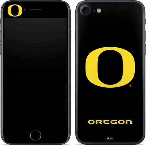 University of Oregon Ducks Black Gradient iPhone 8 Skin