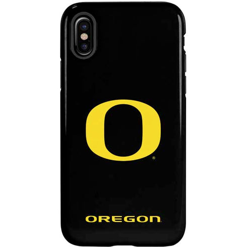 University of Oregon Ducks Black Gradient iPhone X Pro Case
