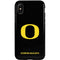 University of Oregon Ducks Black Gradient iPhone XS Pro Case