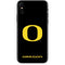 University of Oregon Ducks Black Gradient iPhone XS Skin