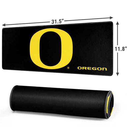 University of Oregon Ducks Black Gradient Gaming Mouse Pad