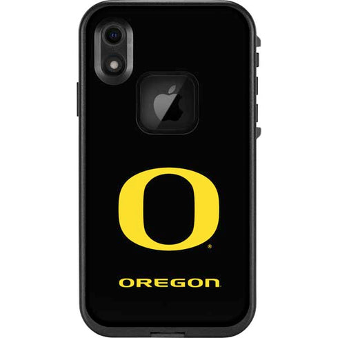 University of Oregon Ducks Black Gradient LifeProof Fre iPhone Skin