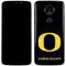 University of Oregon Ducks Black Gradient Moto E5 Plus Skin