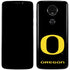 University of Oregon Ducks Black Gradient Moto E5 Plus Skin