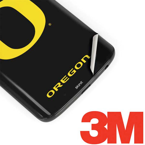 University of Oregon Ducks Black Gradient Moto G6 Skin