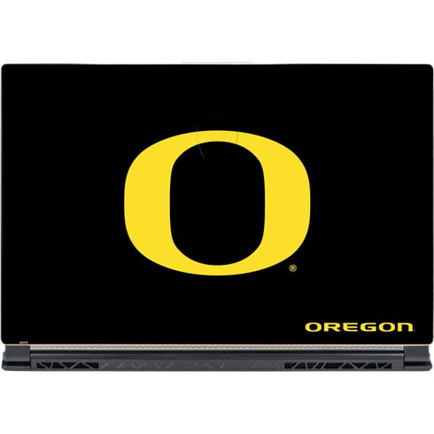University of Oregon Ducks Black Gradient MSI GS65 Stealth Laptop Skin