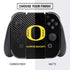 University of Oregon Ducks Black Gradient Nintendo Switch Bundle Skin