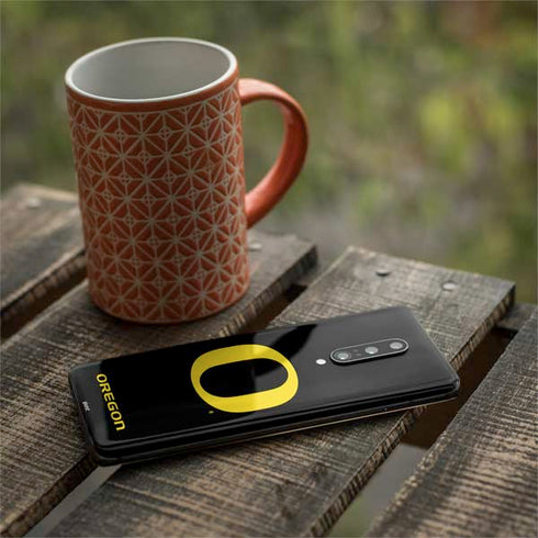 University of Oregon Ducks Black Gradient OnePlus 7 Pro Skin