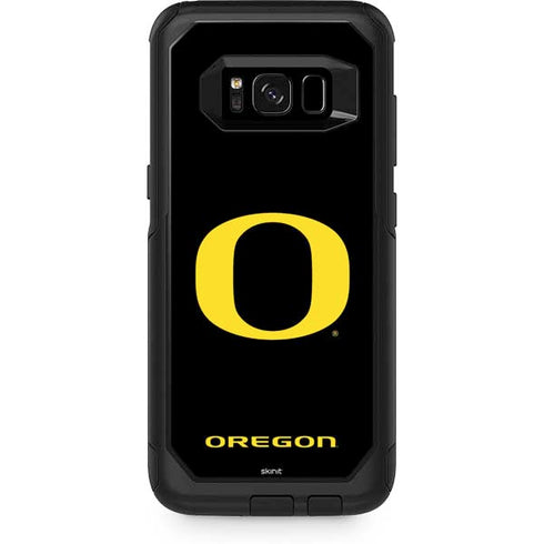 University of Oregon Ducks Black Gradient Otterbox Commuter Galaxy Skin