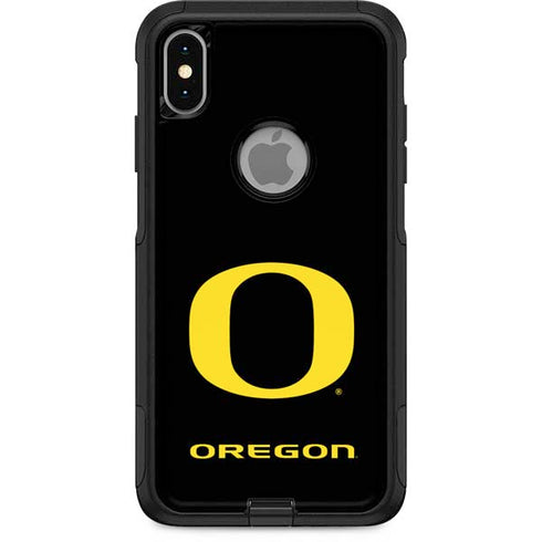 University of Oregon Ducks Black Gradient Otterbox Commuter iPhone Skin