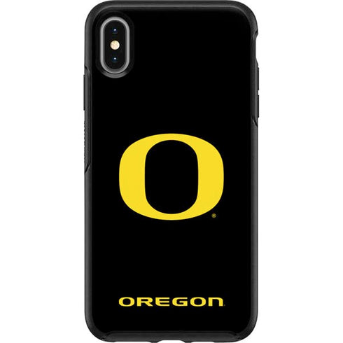 University of Oregon Ducks Black Gradient Otterbox Symmetry iPhone Skin