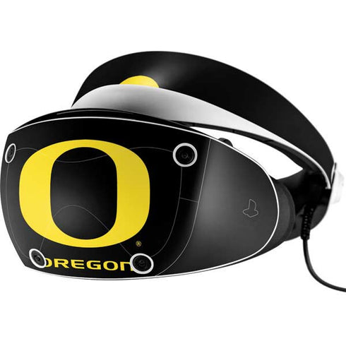 University of Oregon Ducks Black Gradient PlayStation VR2 Skin