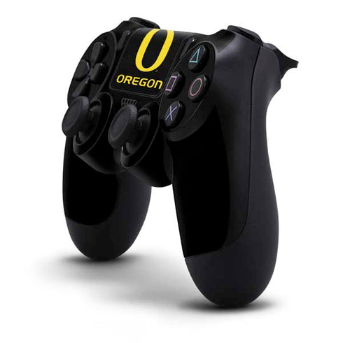 University of Oregon Ducks Black Gradient PS4 Controller Skin
